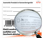 Zustimmung auf Gewinnspielcoupons unzulässig
